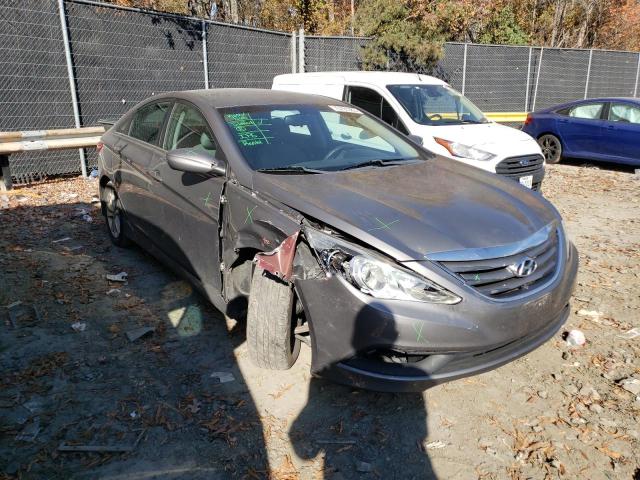 5NPEB4AC1EH892401 - 2014 HYUNDAI SONATA GLS GRAY photo 4