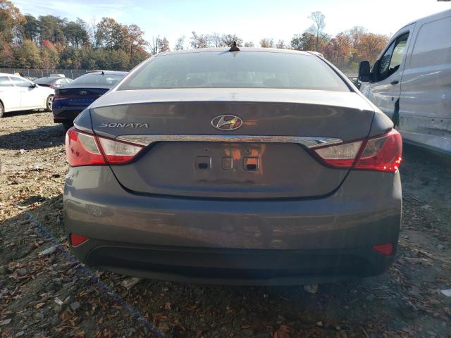 5NPEB4AC1EH892401 - 2014 HYUNDAI SONATA GLS GRAY photo 6