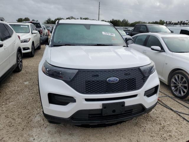 1FM5K8AWXMNA06815 - 2021 FORD EXPLORER POLICE INTERCEPTOR 白色 照片 5