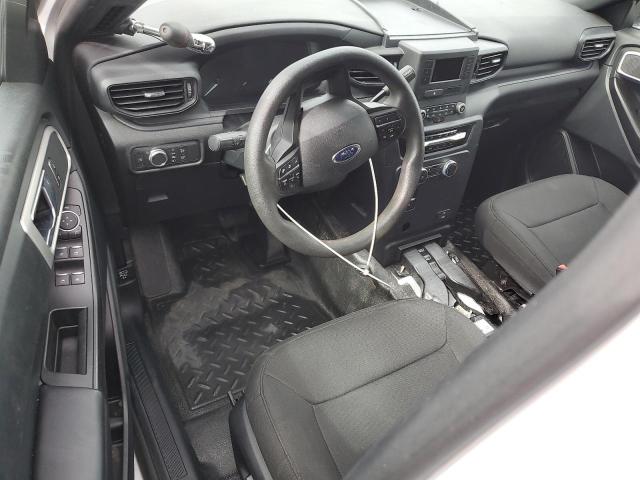 1FM5K8AWXMNA06815 - 2021 FORD EXPLORER POLICE INTERCEPTOR 白色 照片 8