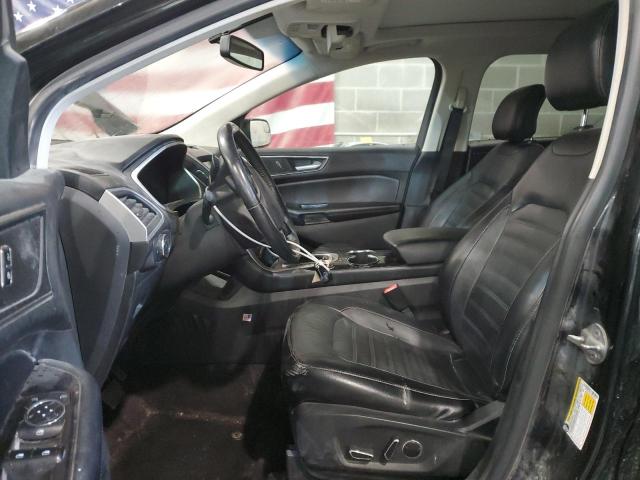 2FMTK4J91FBC27342 - 2015 FORD EDGE SEL BLACK photo 7