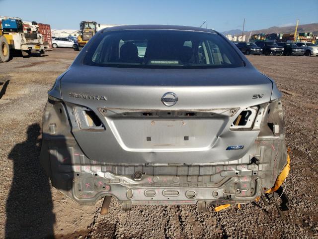 3N1AB7AP4EL606546 - 2014 NISSAN SENTRA S GRAY photo 6