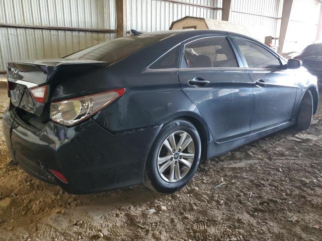 5NPEB4AC8EH850033 - 2014 HYUNDAI SONATA GLS BLUE photo 3