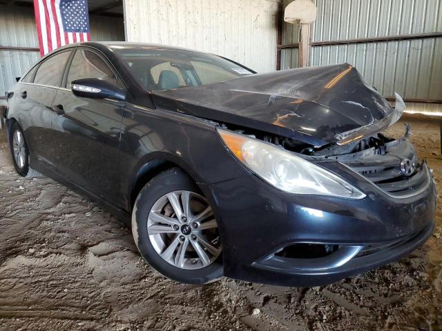 5NPEB4AC8EH850033 - 2014 HYUNDAI SONATA GLS BLUE photo 4