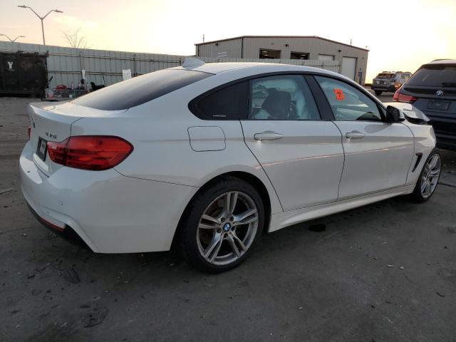 WBA4F9C30HG812859 - 2017 BMW 430XI GRAN COUPE WHITE photo 3