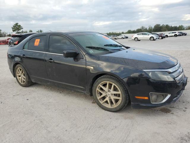 3FAHP0JA2CR262795 - 2012 FORD FUSION SEL BLACK photo 4