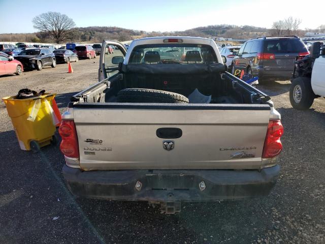 1D7RW3BP1AS104395 - 2010 DODGE DAKOTA SXT SILVER photo 6