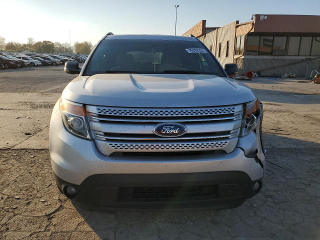 1FM5K8D89DGA99943 - 2013 FORD EXPLORER XLT SILVER photo 5