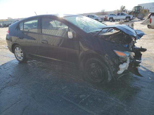 JHMZE2H56AS009861 - 2010 HONDA INSIGHT LX BLACK photo 4