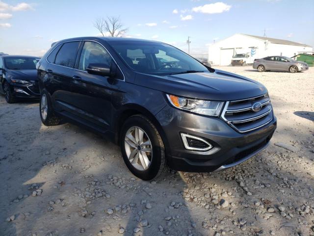 2FMPK4J93JBB24093 - 2018 FORD EDGE SEL GRAY photo 4