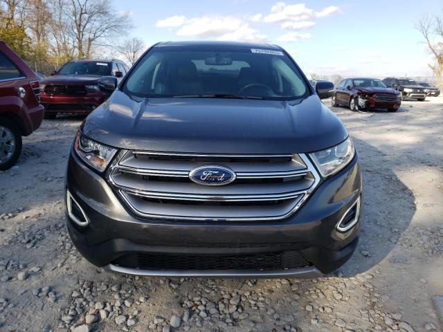 2FMPK4J93JBB24093 - 2018 FORD EDGE SEL GRAY photo 5