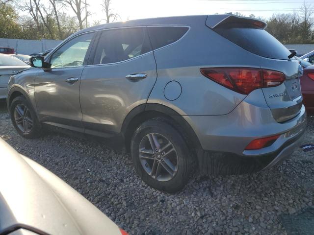 5NMZTDLB5HH025197 - 2017 HYUNDAI SANTA FE S GRAY photo 2