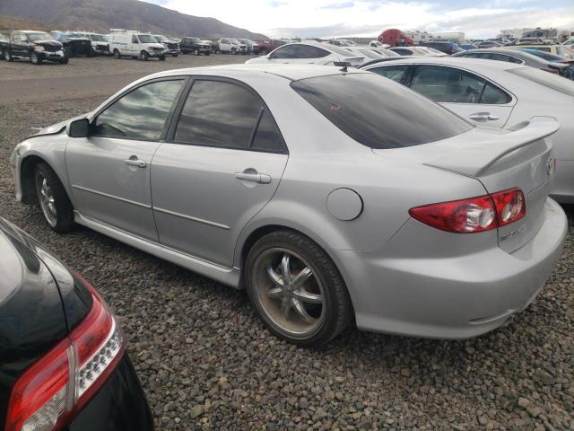 1YVFP80D545N09401 - 2004 MAZDA 6 S SILVER photo 2