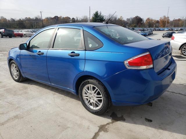 1FAHP3FN5AW229989 - 2010 FORD FOCUS SE BLUE photo 2