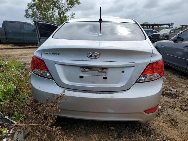 KMHCT4AE6DU559830 - 2013 HYUNDAI ACCENT GLS SILVER photo 6