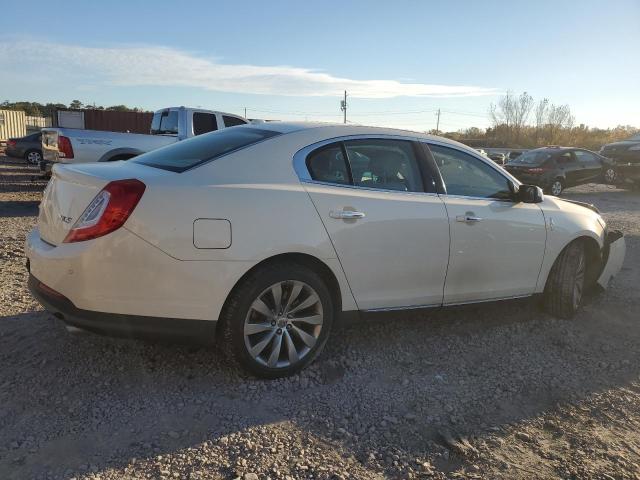 1LNHL9DK7DG611209 - 2013 LINCOLN MKS WHITE photo 3