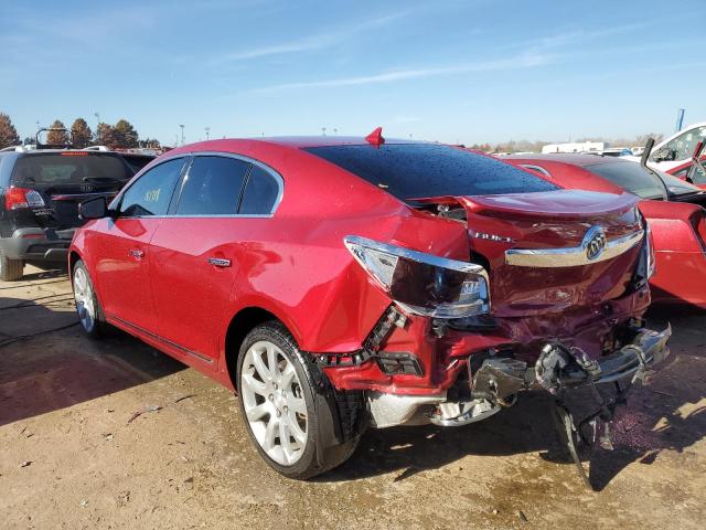 1G4GJ5E35CF294214 - 2012 BUICK LACROSSE TOURING RED photo 2