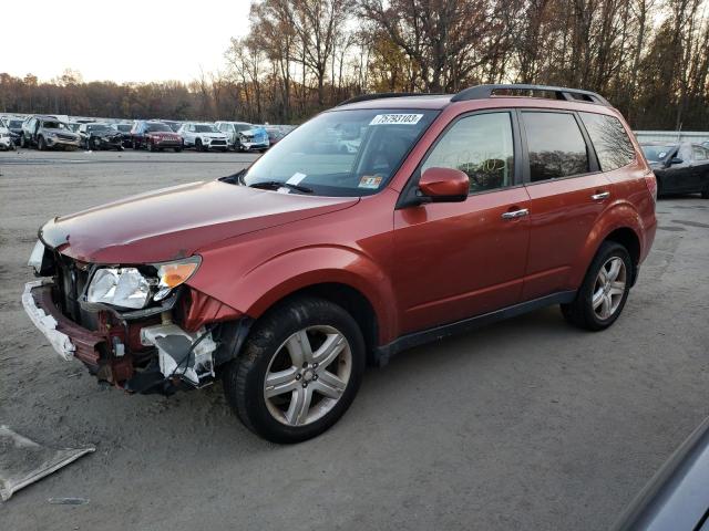 JF2SH6DC8AH914039 - 2010 SUBARU FORESTER 2.5X LIMITED BURGUNDY photo 1