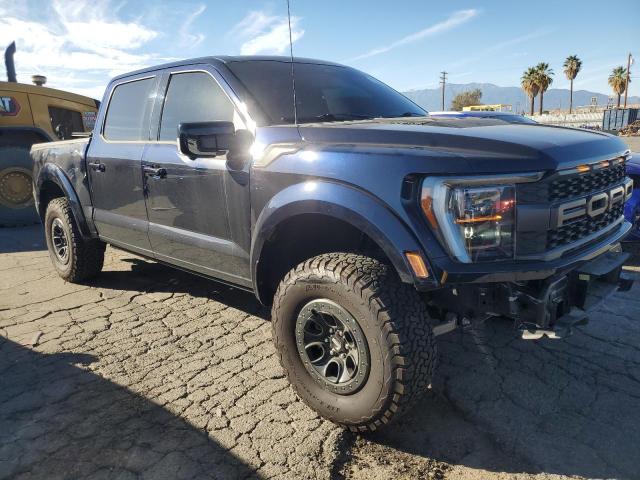 1FTFW1RG5PFA86458 - 2023 FORD F150 RAPTOR BLUE photo 4