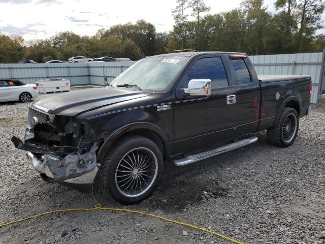 1FTPX125X6NA44527 - 2006 FORD F150 BLACK photo 1