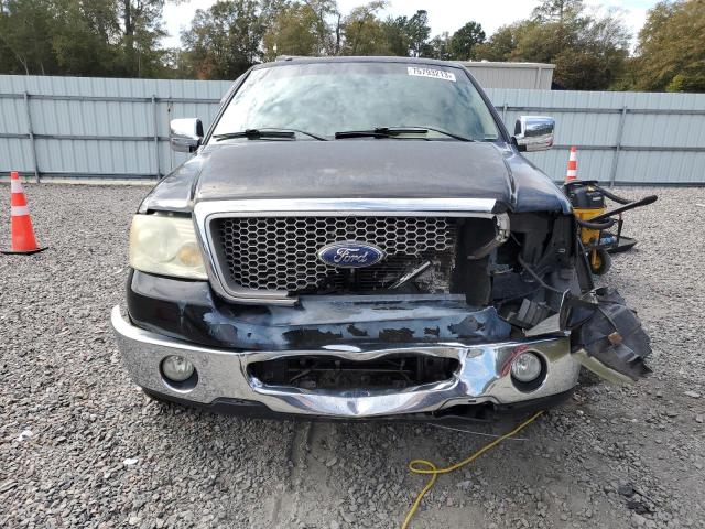 1FTPX125X6NA44527 - 2006 FORD F150 BLACK photo 5