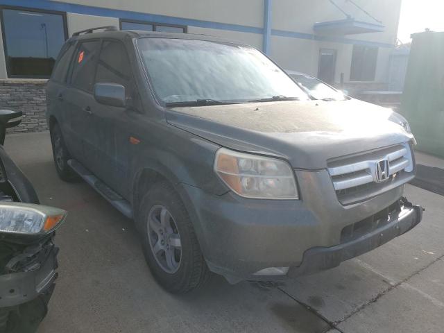 2HKYF186X6H502509 - 2006 HONDA PILOT EX GRAY photo 4