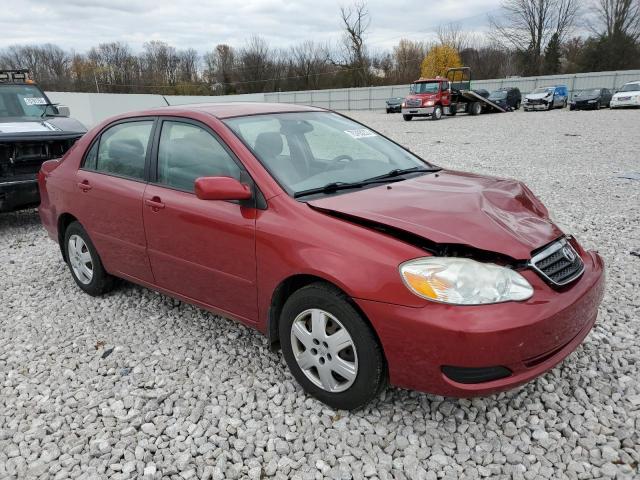 JTDBR32E060060815 - 2006 TOYOTA COROLLA CE RED photo 4