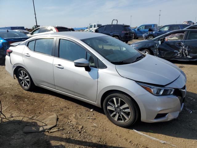 3N1CN8EV2ML857112 - 2021 NISSAN VERSA SV SILVER photo 4