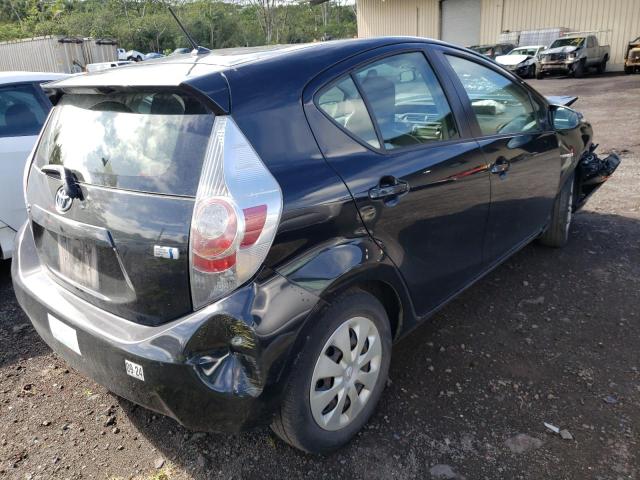 JTDKDTB32D1527978 - 2013 TOYOTA PRIUS C BLACK photo 3