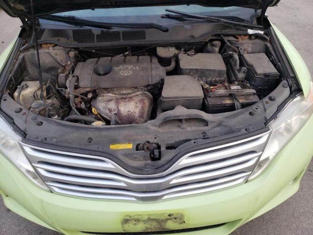 4T3ZE11A79U009762 - 2009 TOYOTA VENZA GREEN photo 11