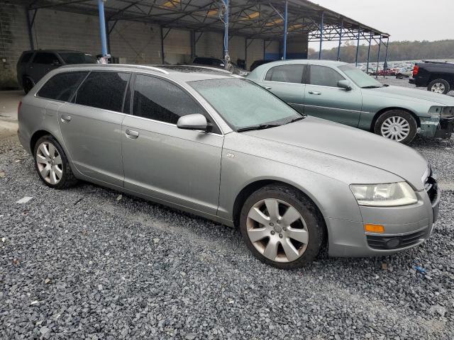 WAUKH74F56N162692 - 2006 AUDI A6 AVANT QUATTRO GRAY photo 4