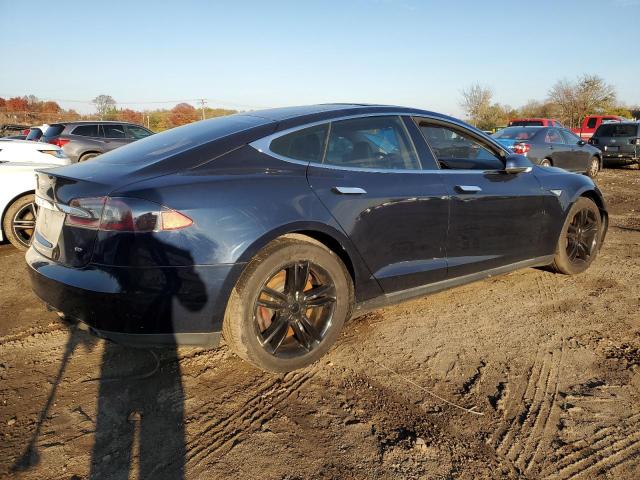 5YJSA1S15EFP49354 - 2014 TESLA MODEL S BLUE photo 3