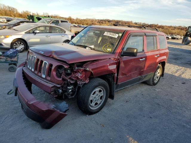 1C4NJPBB3GD648980 - 2016 JEEP PATRIOT SPORT RED photo 1