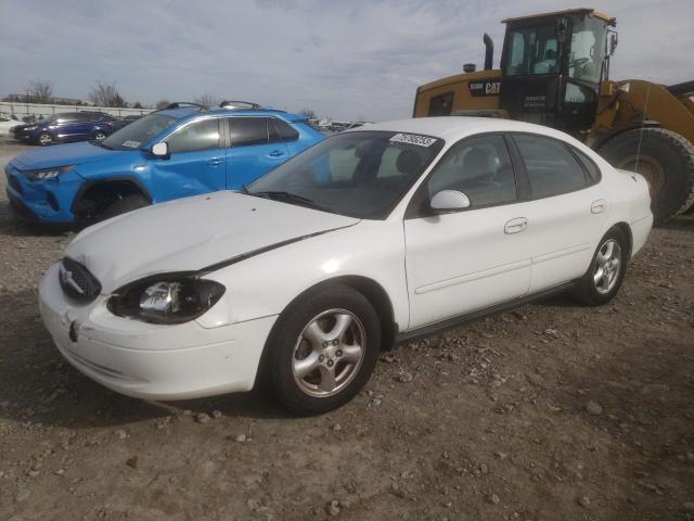 1FAHP53U22A156893 - 2002 FORD TAURUS SE WHITE photo 1