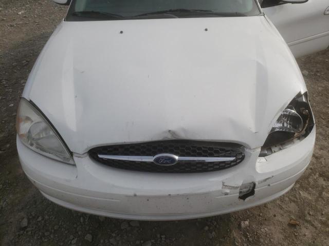 1FAHP53U22A156893 - 2002 FORD TAURUS SE WHITE photo 11