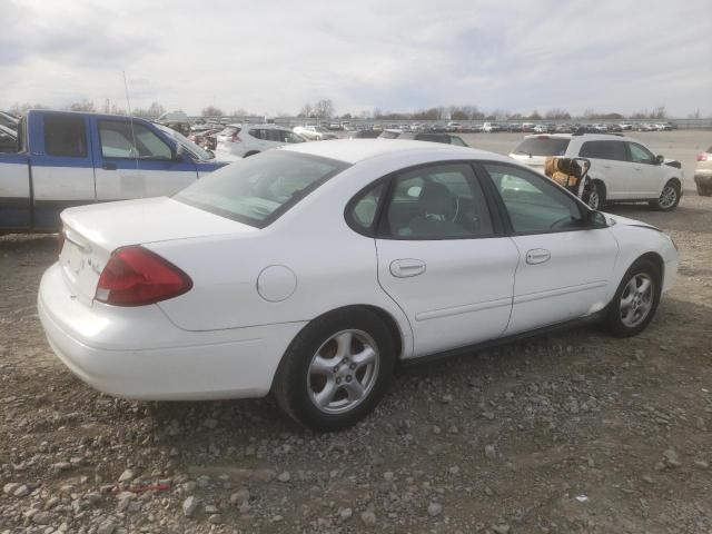 1FAHP53U22A156893 - 2002 FORD TAURUS SE WHITE photo 3