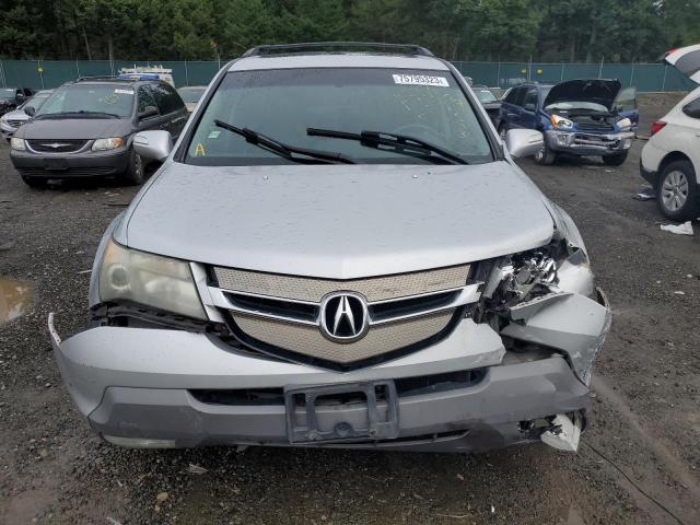 2HNYD28467H534842 - 2007 ACURA MDX TECHNOLOGY SILVER photo 5