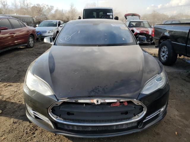 5YJSA1CN5DFP04107 - 2013 TESLA MODEL S BLACK photo 5