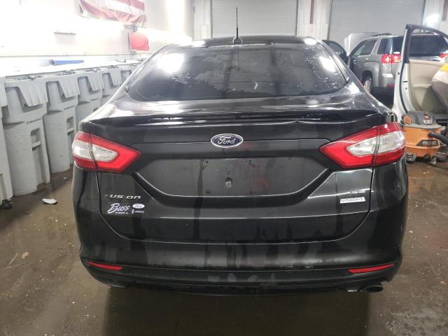 3FA6P0HR0DR104119 - 2013 FORD FUSION SE BLACK photo 6