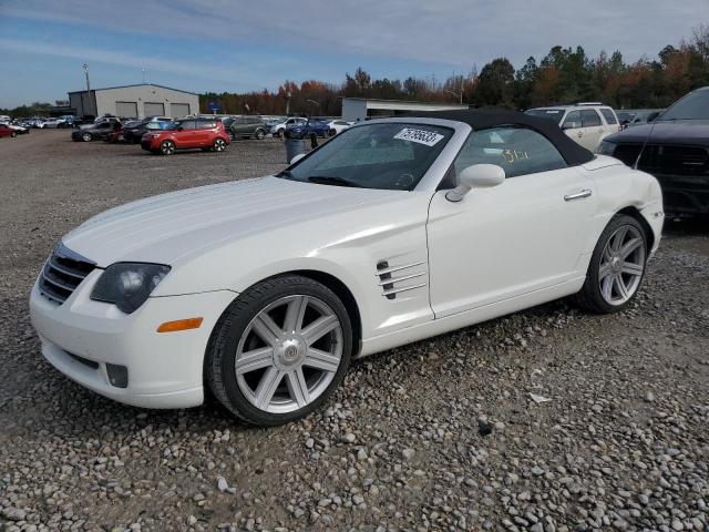 1C3AN65L56X067581 - 2006 CHRYSLER CROSSFIRE LIMITED WHITE photo 1