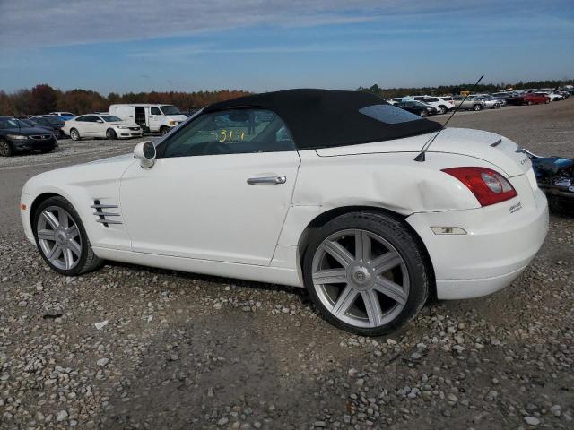 1C3AN65L56X067581 - 2006 CHRYSLER CROSSFIRE LIMITED WHITE photo 2