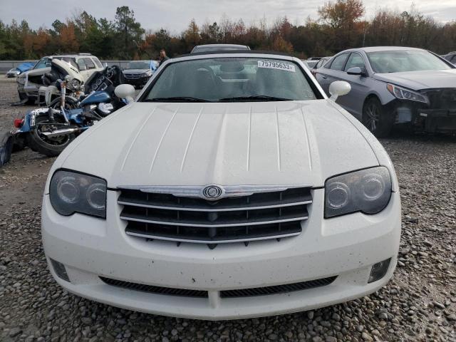 1C3AN65L56X067581 - 2006 CHRYSLER CROSSFIRE LIMITED WHITE photo 5