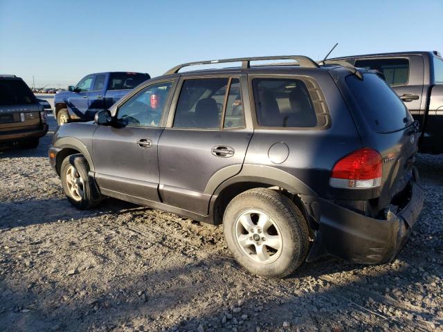 KM8SC13D96U094946 - 2006 HYUNDAI SANTA FE GLS BLUE photo 2