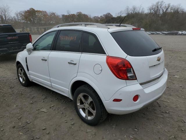 3GNAL3EK2ES529108 - 2014 CHEVROLET CAPTIVA LT WHITE photo 2