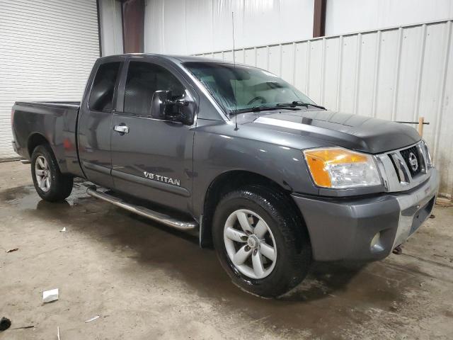 1N6AA06A09N303424 - 2009 NISSAN TITAN XE CHARCOAL photo 4