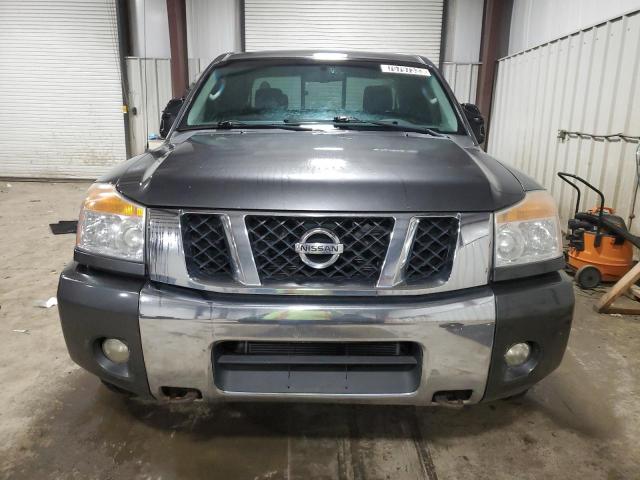 1N6AA06A09N303424 - 2009 NISSAN TITAN XE CHARCOAL photo 5