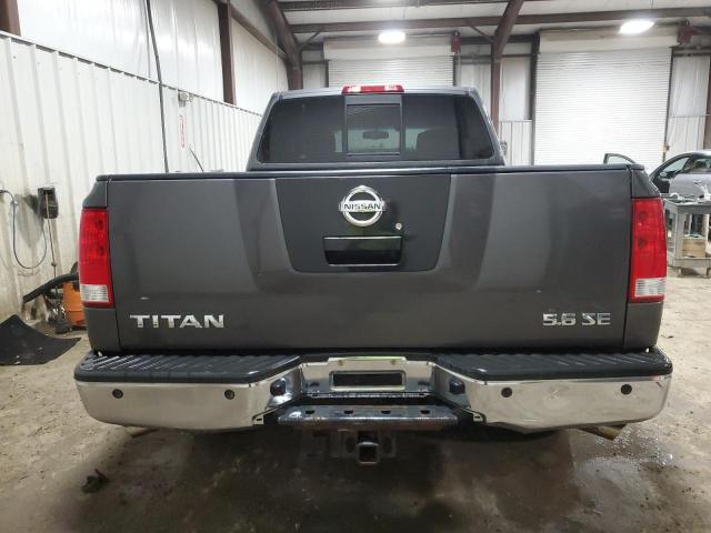 1N6AA06A09N303424 - 2009 NISSAN TITAN XE CHARCOAL photo 6