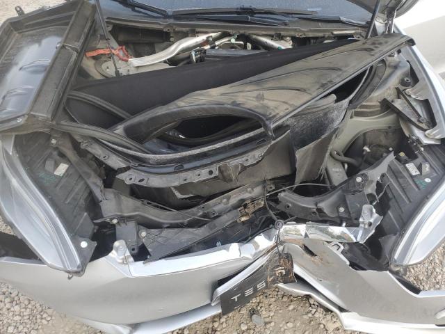 5YJSA1E18HF177115 - 2017 TESLA MODEL S Արծաթագույն լուսանկար 12