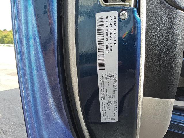 2C4RC1BG4NR117995 - 2022 CHRYSLER PACIFICA TOURING L Mavi foto 14