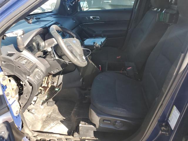 1FM5K8AR8HGC87386 - 2017 FORD EXPLORER POLICE INTERCEPTOR 蓝色 照片 7